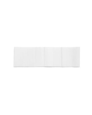 bandita desechable de color blanco